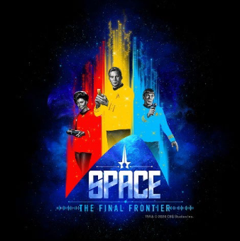 TOS Crew Star Trek 60 Mauspad