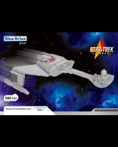 Klingonische D7-Klasse Bausteinmodell (Mittlere Größe)