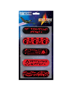 Klingonische Fandages Sammelbare Modepflaster