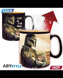 Mandalorian Häferl/Tasse mit Hitze-Änderung