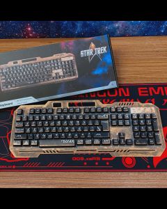 Kligonische USB-Tastatur mit bemaltem Finish