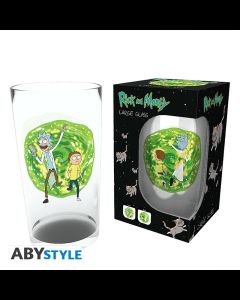 Rick and Morty Portal Glas