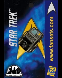 Delta / Tricorder Pin