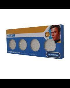 Sternenflotten-Abteilungs-Medaillensammlung (versilbert)