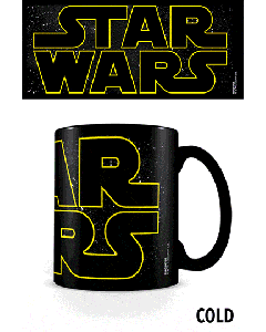 Star Wars Logo Häferl/Tasse mit Hitze-Änderung