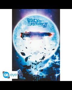 Poster "Flying DeLorean"