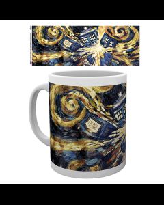 Explodierende Tardis Häferl/Tasse