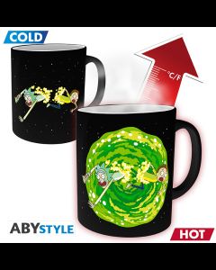 Rick and Morty Häferl/Tasse mit Hitze-Änderung