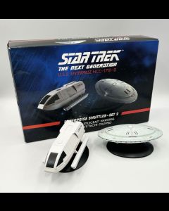 NCC-1701-D Shuttle Hawking und Captain's Yacht Metallguss-Modell-Set