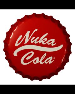 Nuka-Cola Verschlusskappe Metallschild