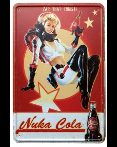 Nuka-Cola Girl Metallschild