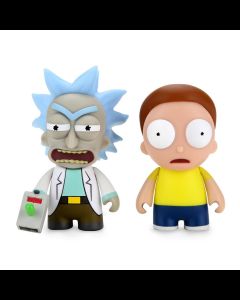 Raygun Rick and Morty Vinyl Mini-Figuren 2er-Pack