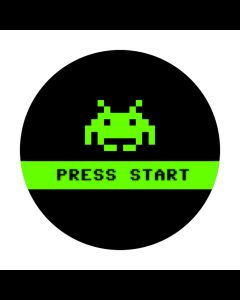 Press Start Sticker