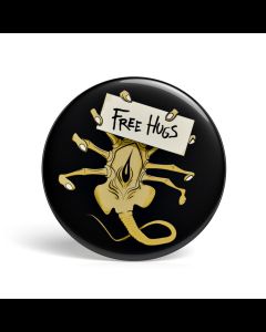 Facehugger Free Hugs Button