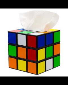 Rubik's Cube Tissue Box