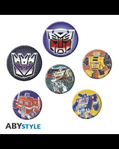 Transformers First Generation Button-Paket