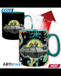 Rick and Morty Spaceship Heat Change Mug