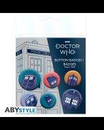 Tardis Button-Paket