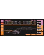 Enterprise-D LCARS Schreibtischunterlage