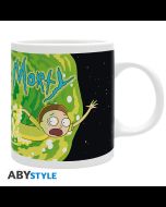  Rick and Morty Logo-Häferl/Tasse