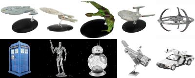 TP47 Newsletter #12: Star-Trek-Raumschiffe, Tardis und Terminator / Star Trek Ships, Tardis and Terminator