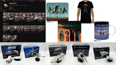 TP47 Newsletter #8: YouTube, Dune, Graz, Raumschiffe / Space Ships